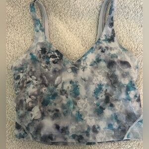 Lululemon Blue and Gray Align Top